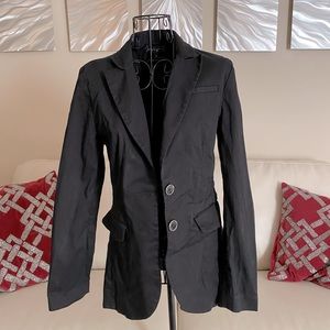 Spiegel | Black button down jacket